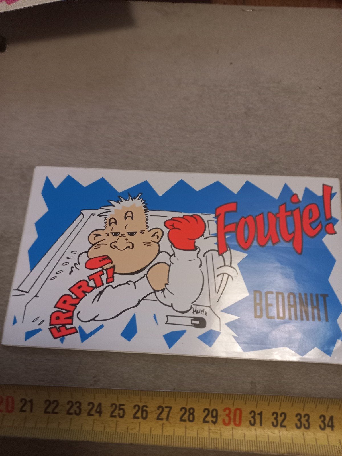 Foutje! Bedankt! -, Ophalen of Verzenden, Zo goed als nieuw