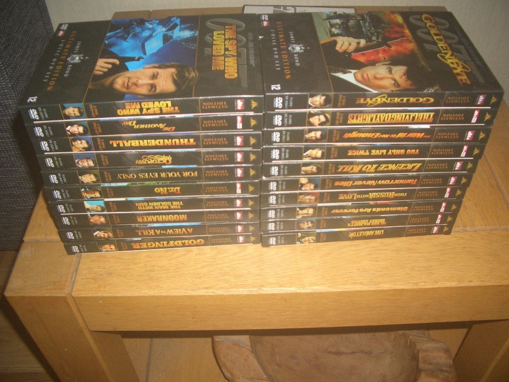 Te koop : James Bond collectie, Vanaf 12 jaar, Ophalen of Verzenden, Zo goed als nieuw, Actie en Avontuur