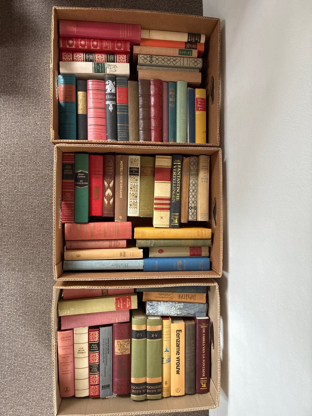 Dozen boeken jaren ‘40, ‘50, ‘60, ‘70, Ophalen, Gelezen, Overige