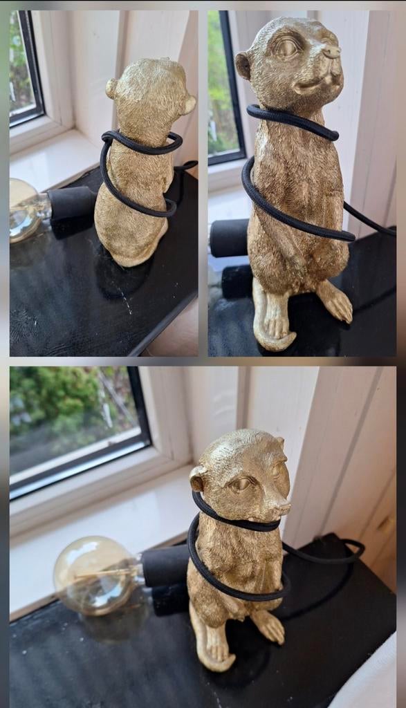 Stokstaartje lamp, Ophalen of Verzenden