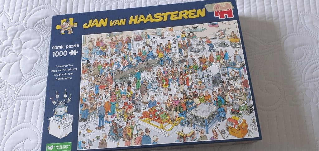 Van Haasteren 1000 stukjes, Ophalen, 500 t/m 1500 stukjes, Zo goed als nieuw