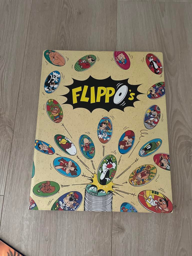 Flippo's verzamelmap 1 Looney Tunes compleet, Verzamelen, Ophalen, Looney Tunes, Map, Album of Poster, Met verzamelmap(pen)