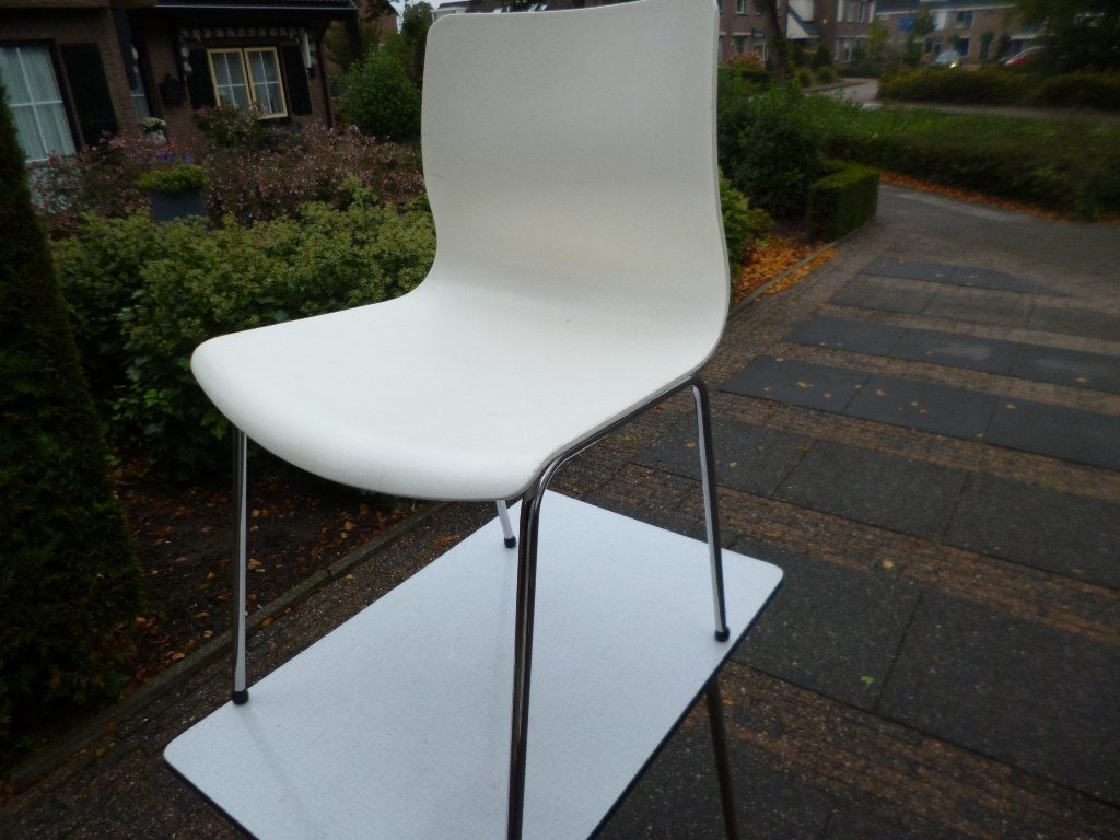 Keukenstoel., Ophalen, Modern., Gebruikt, Wit