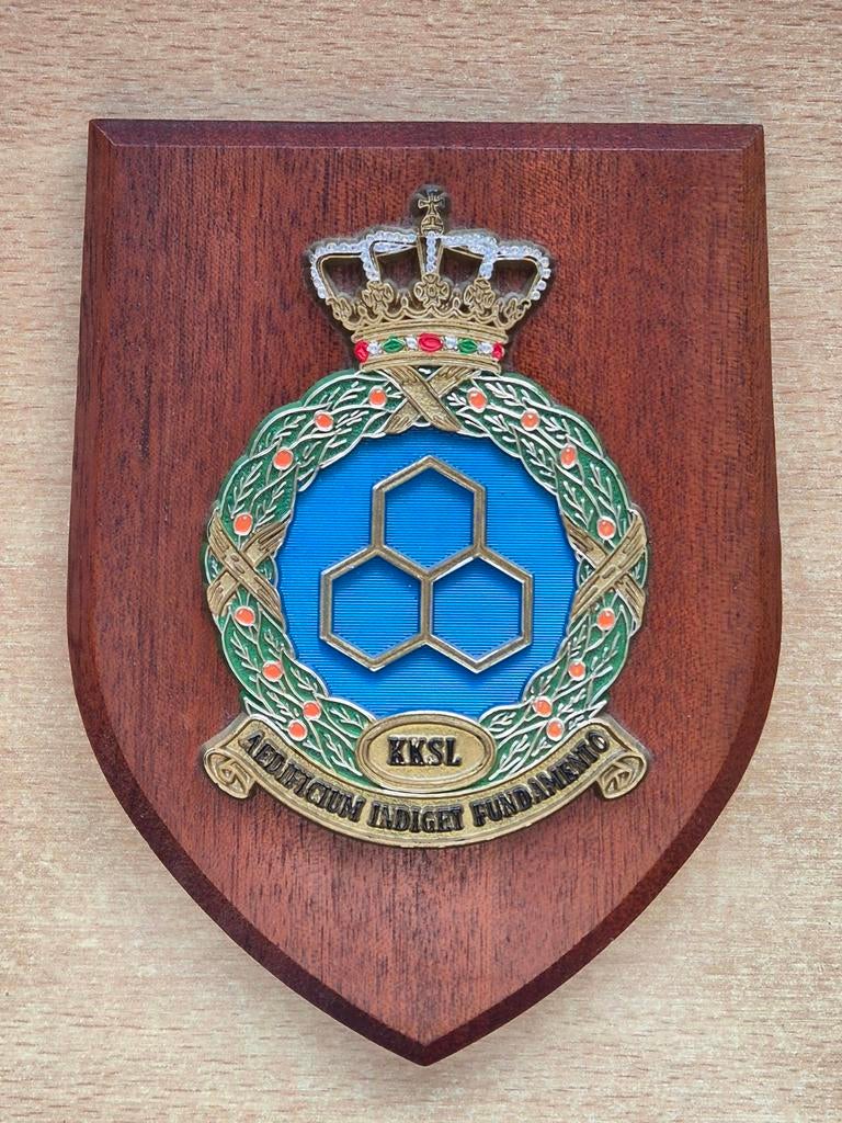 Wapenschild KKSL Luchtmacht - Schaarsbergen, Ophalen of Verzenden, Patch, Badge of Embleem