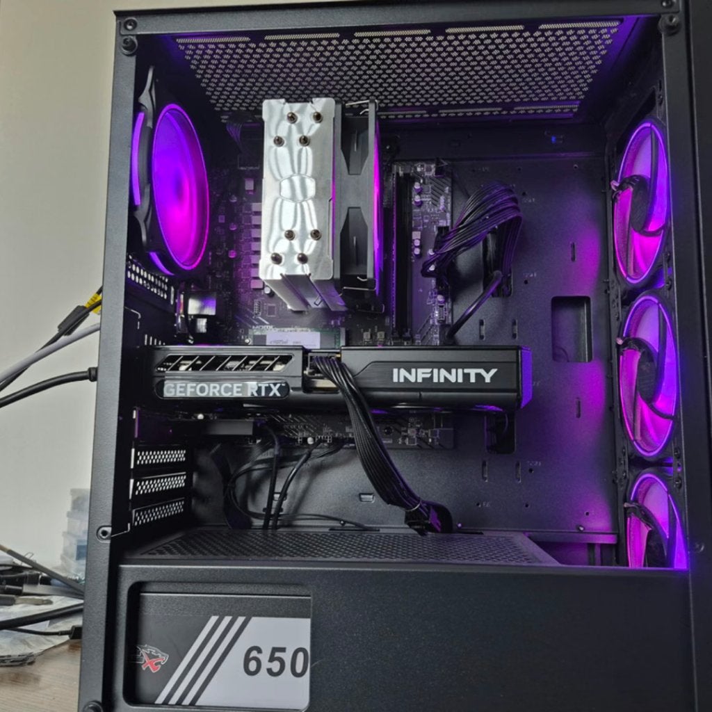 Gaming PC // RTX 5060 & AMD Ryzen 5 8400F, Ophalen, 7604 HM, DTGParts.Business@gmail.com, Zelf gebouwde pc
