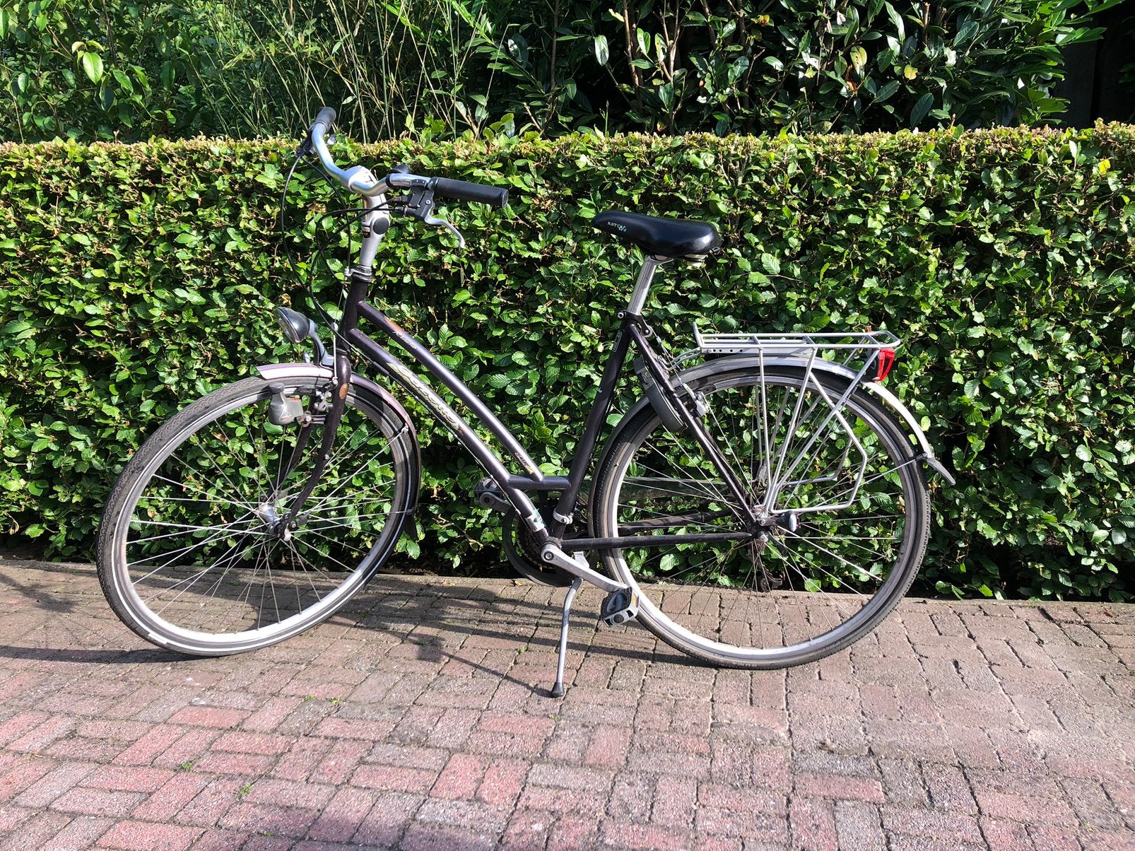 Gazelle damesfiets hybride lite 28 inch. Met slot, Fietsen en Brommers, Fietsen | Dames | Damesfietsen, Gebruikt, Velgrem, Versnellingen