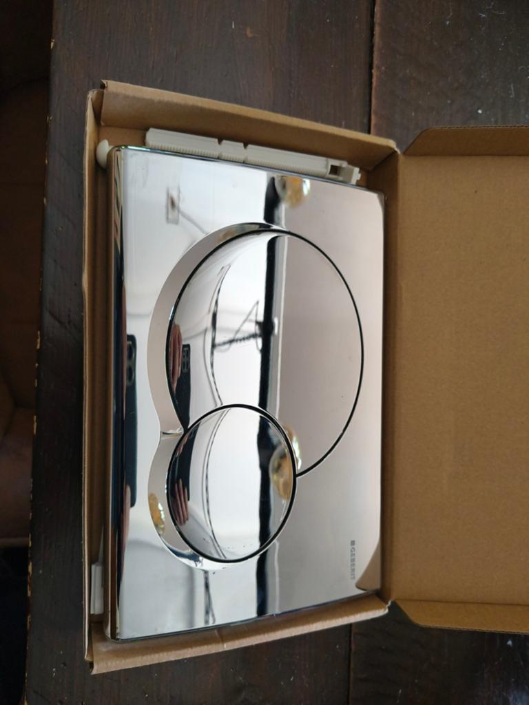 Geberit Bedieningspaneel UP320  bruikt met nieuw frame, Ophalen of Verzenden, Nieuw, Toilet