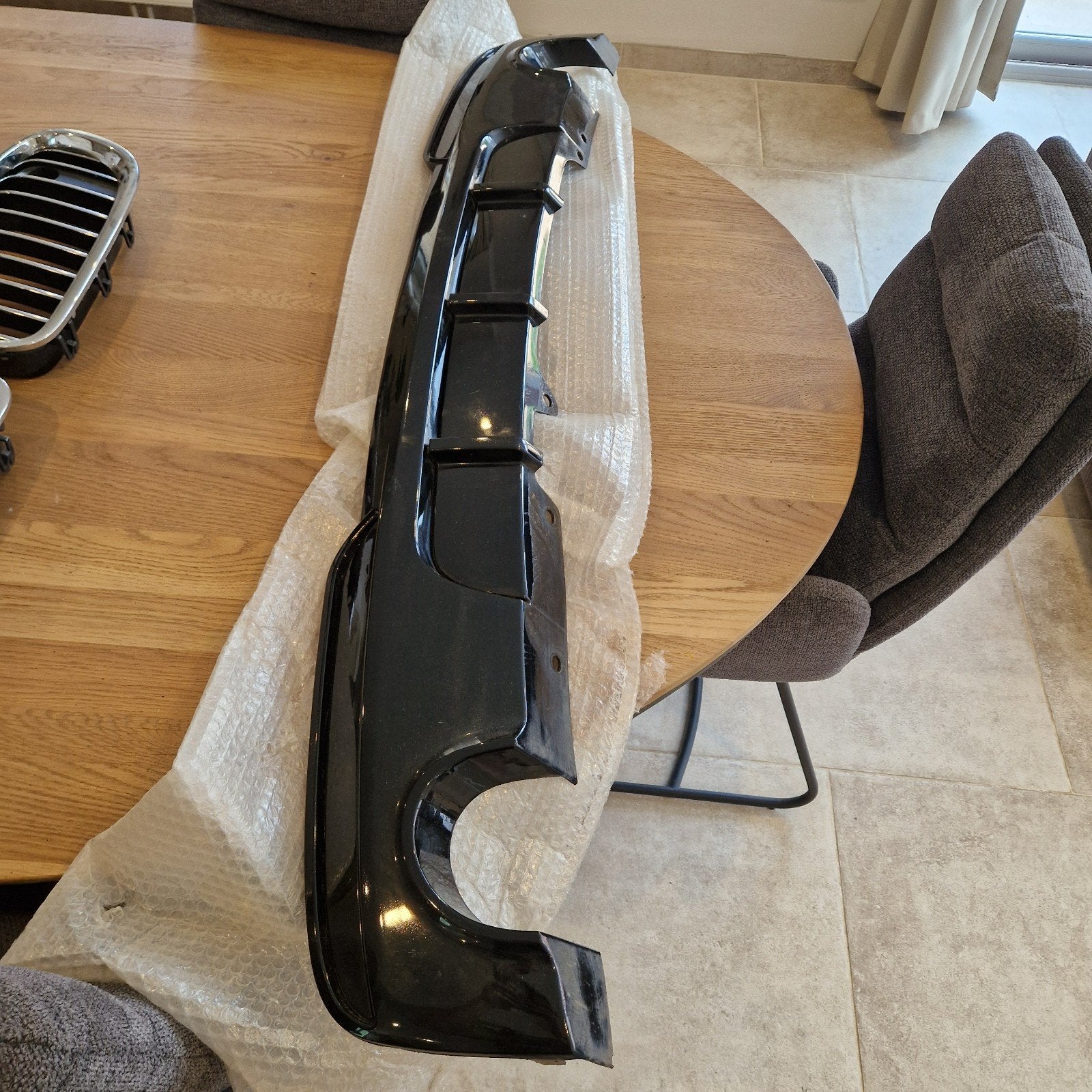 bmw F10 535 M performance diffusor, Auto-onderdelen, Carrosserie en Plaatwerk, Ophalen of Verzenden, Nieuw, BMW, Bumper
