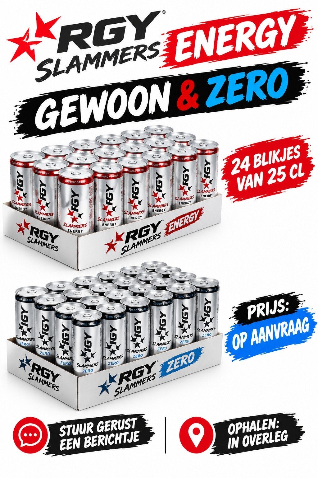 blikken drinken, Ophalen of Verzenden