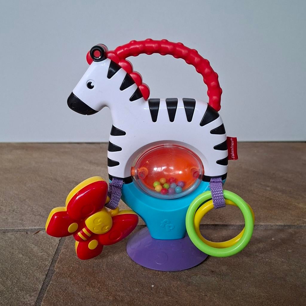 Babyspeelgoed rammelaar Zebra Fisher Price, Ophalen of Verzenden, Rammelaar