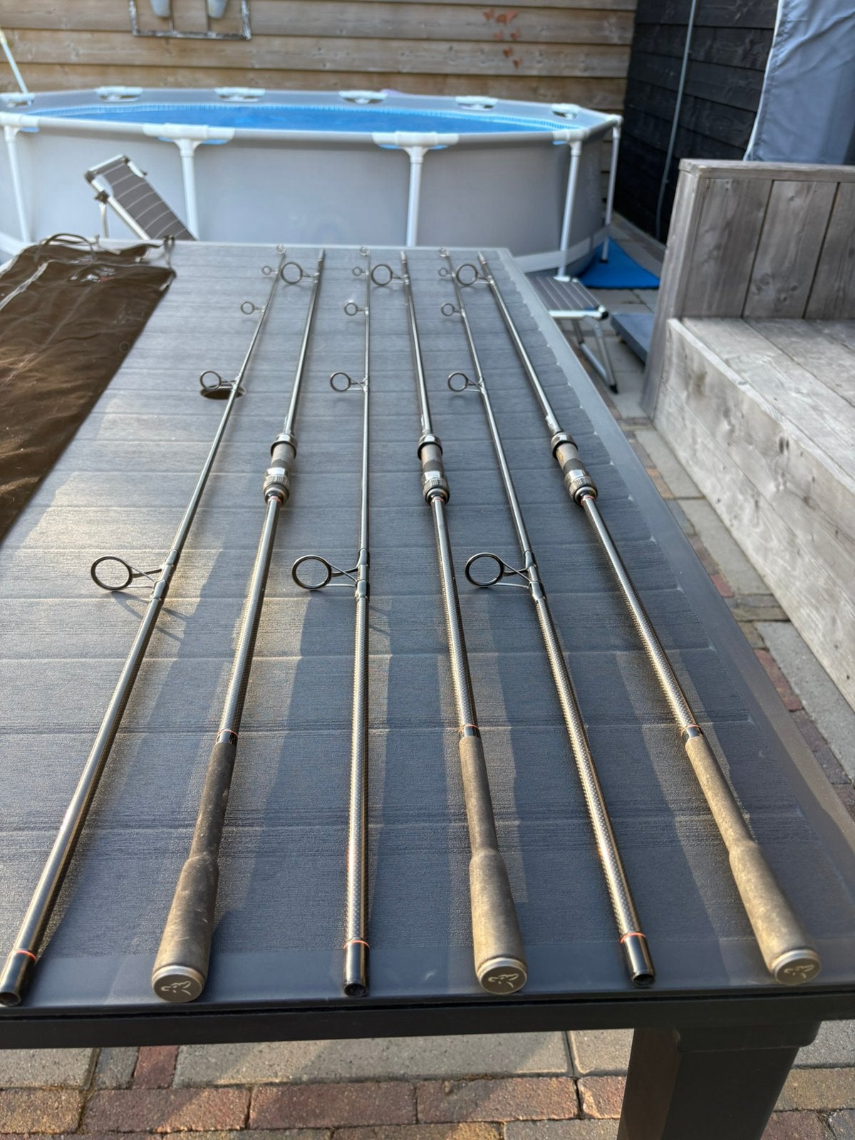 3 Fox horizon x4 abbreviated, 10ft 3lb karperhengels, Ophalen of Verzenden, Zo goed als nieuw, Werphengel