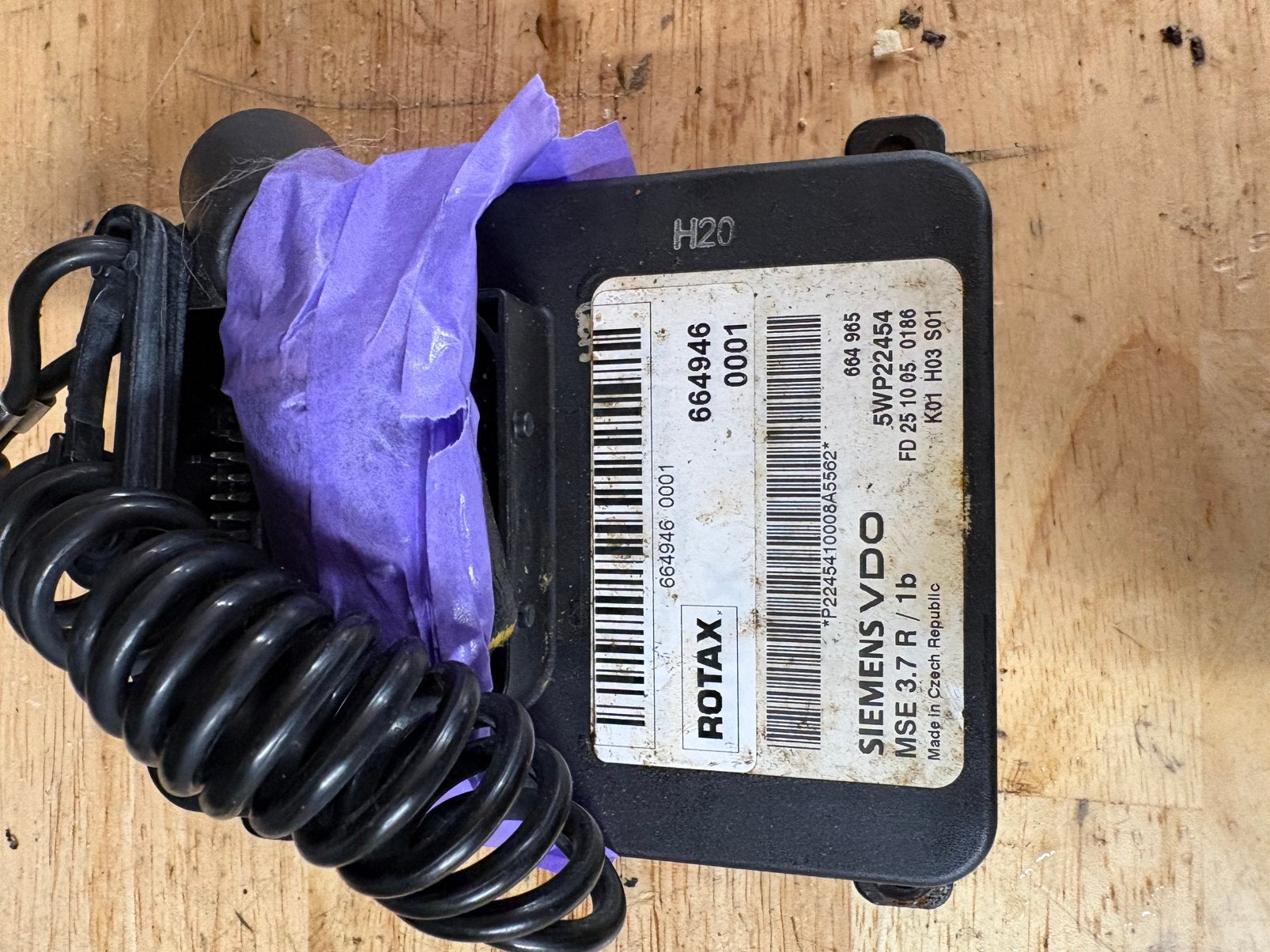Seadoo ecu computer gtx rxp rxt, Ophalen of Verzenden, Zo goed als nieuw, Motor en Techniek