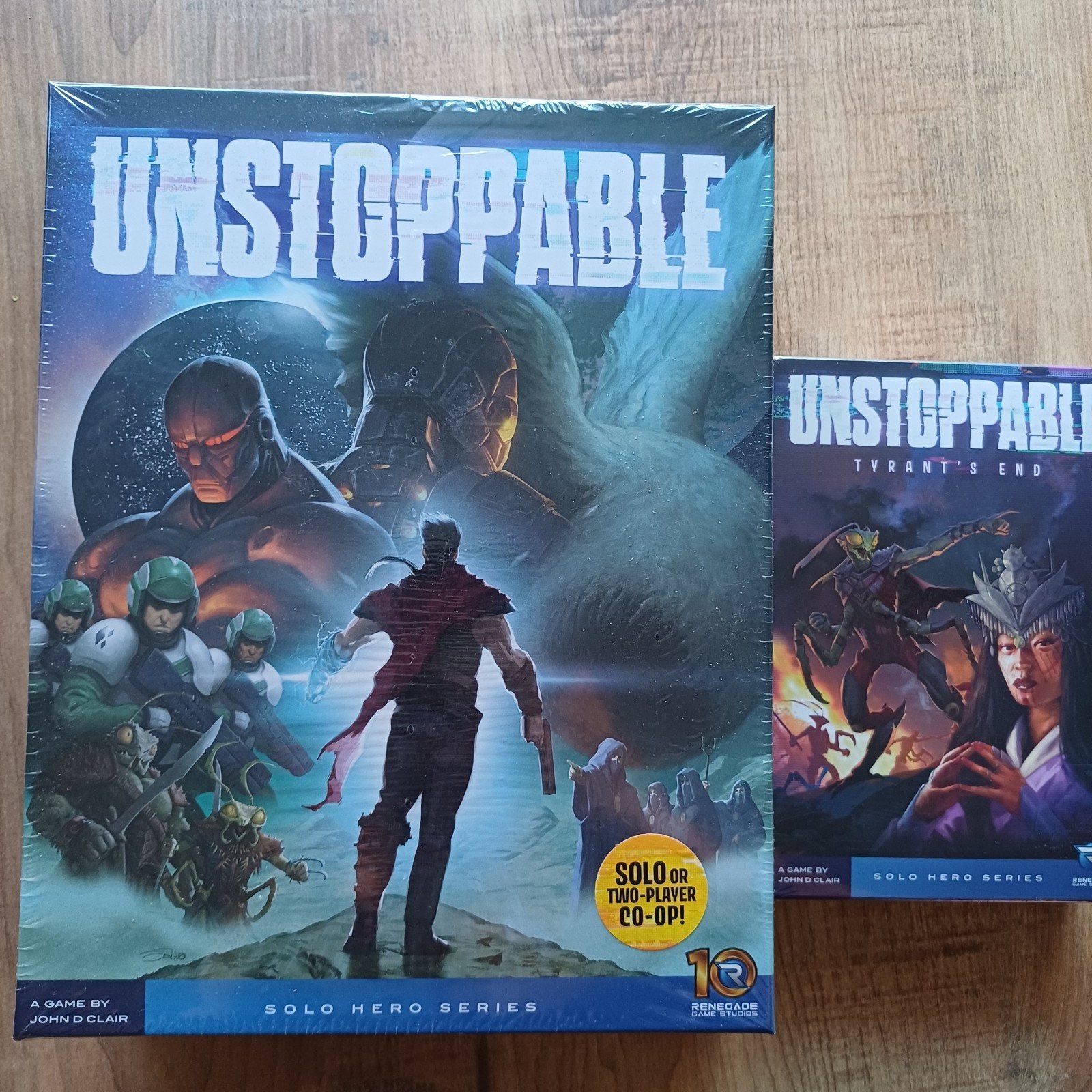 Unstoppable met Tyrant's End beide nieuw in seal., Ophalen of Verzenden, Nieuw, Renegade Game Studios