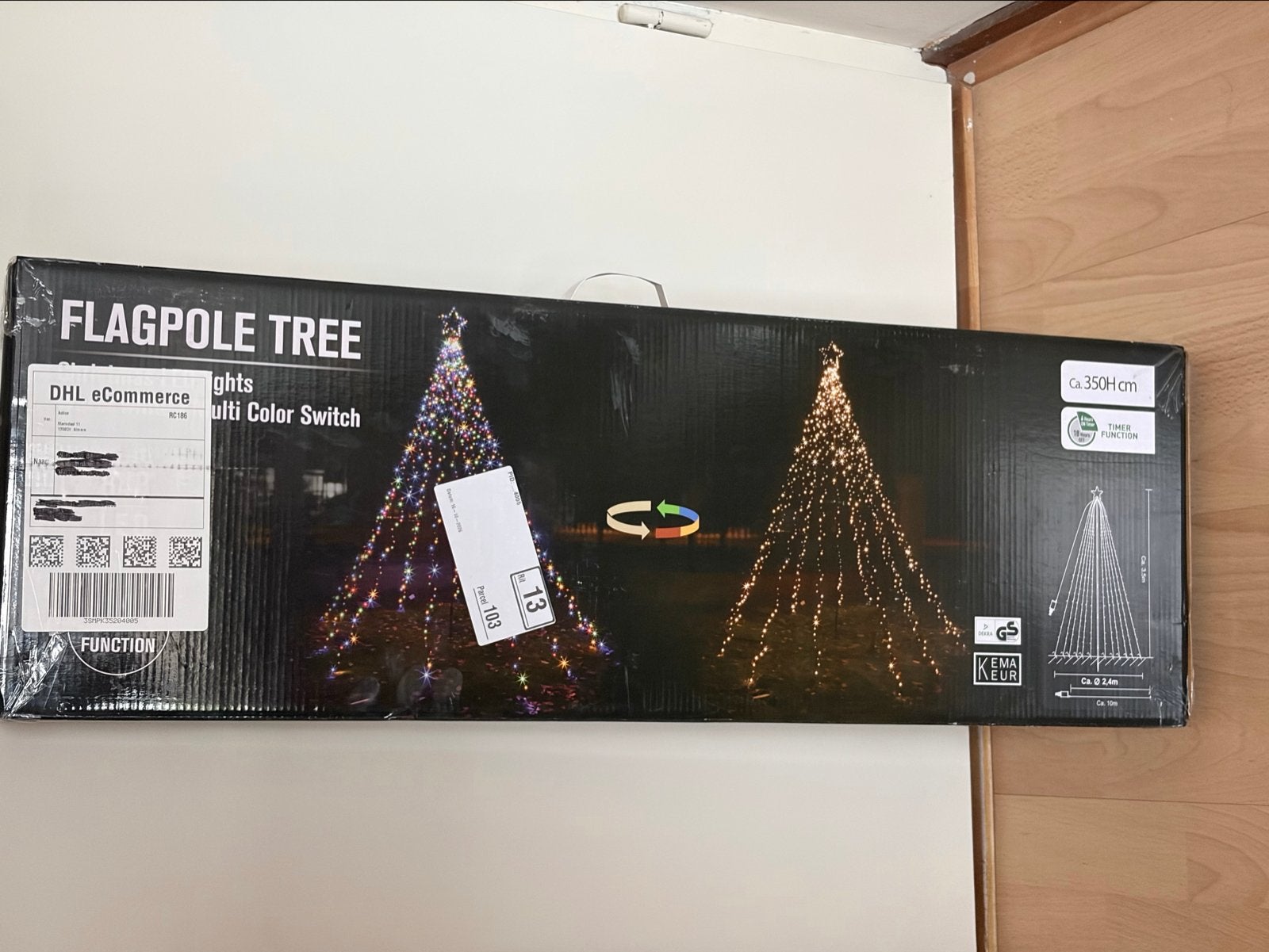 XXL Led-kerstboom voor buiten, Ophalen, Nieuw