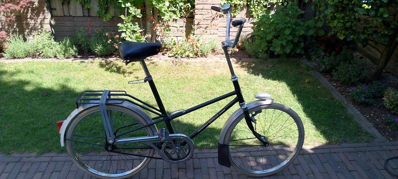 Authentieke GAZELLE KWIKSTEP 1970, Ophalen, Terugtraprem, Gazelle, Jaren '60 of nieuwer