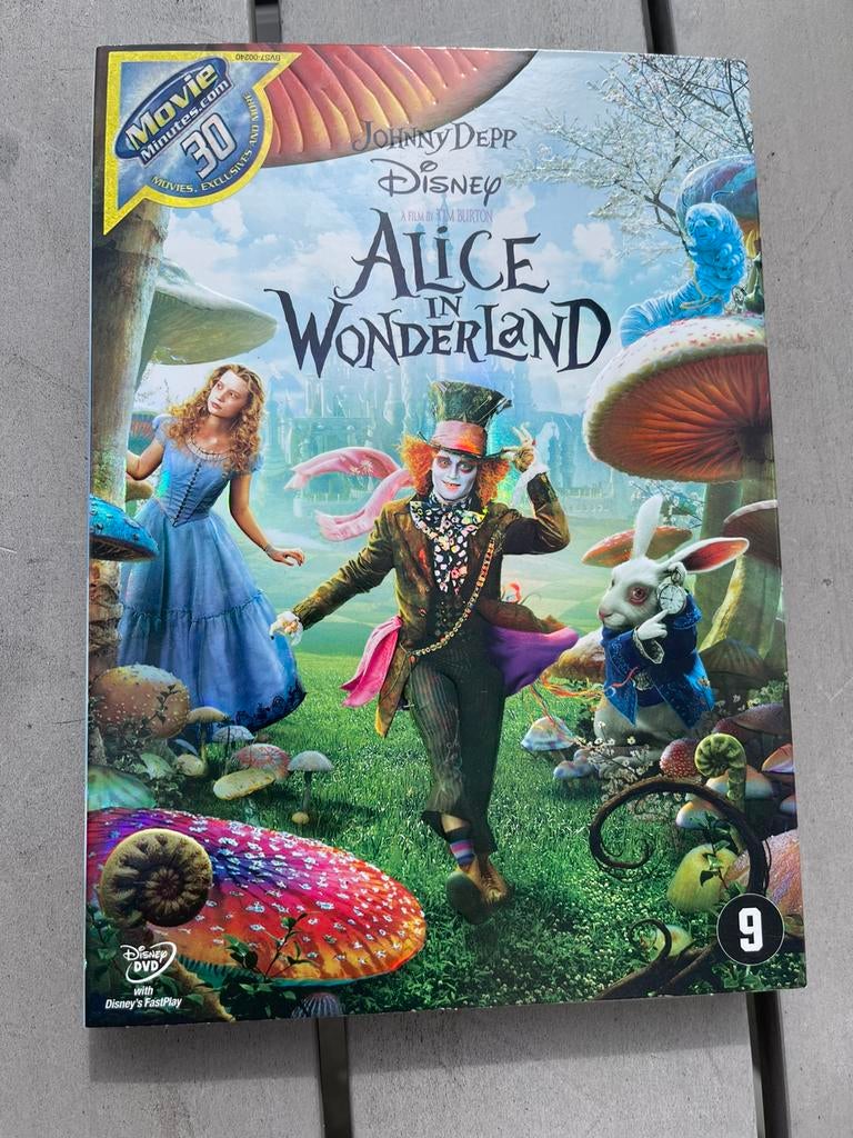 Disney dvd Alice in wonderland nog in verpakking, Cd's en Dvd's, Dvd's | Tekenfilms en Animatie, Vanaf 9 jaar, Ophalen of Verzenden