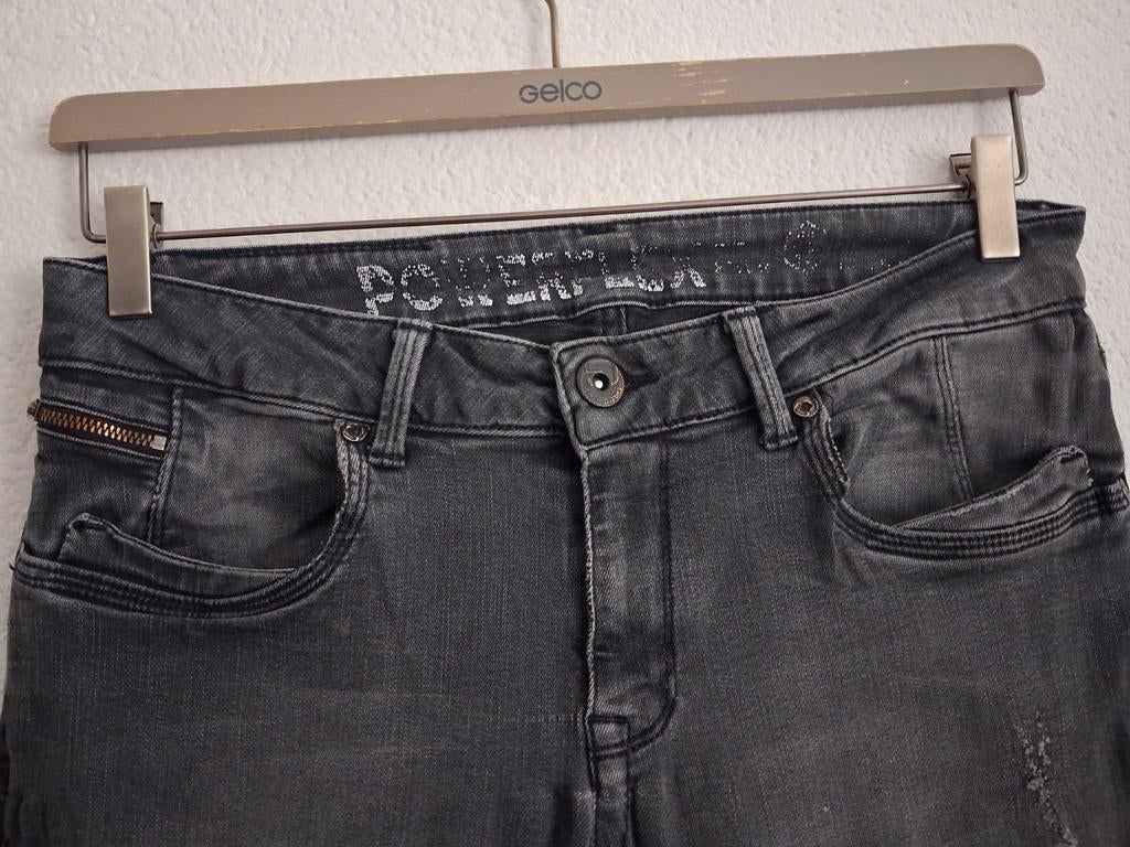 Gabbiano Jeans W32 L32 Grijs/Zwart, Gabbiano, W32 (confectie 46) of kleiner, Ophalen of Verzenden, Zo goed als nieuw