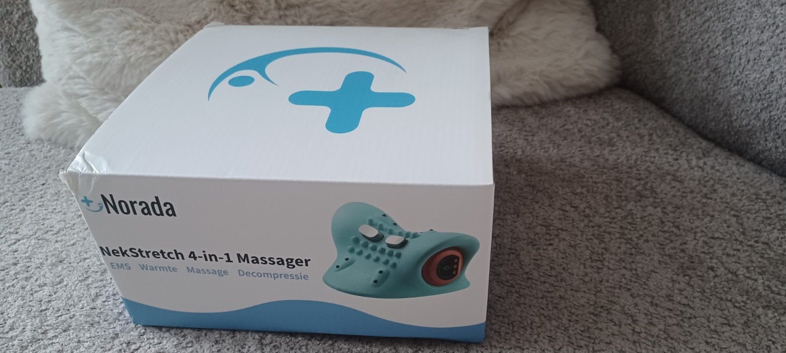 NekStretch 4-in-1 massage, Sport en Fitness, Massageproducten, Ophalen, Nieuw, Apparaat