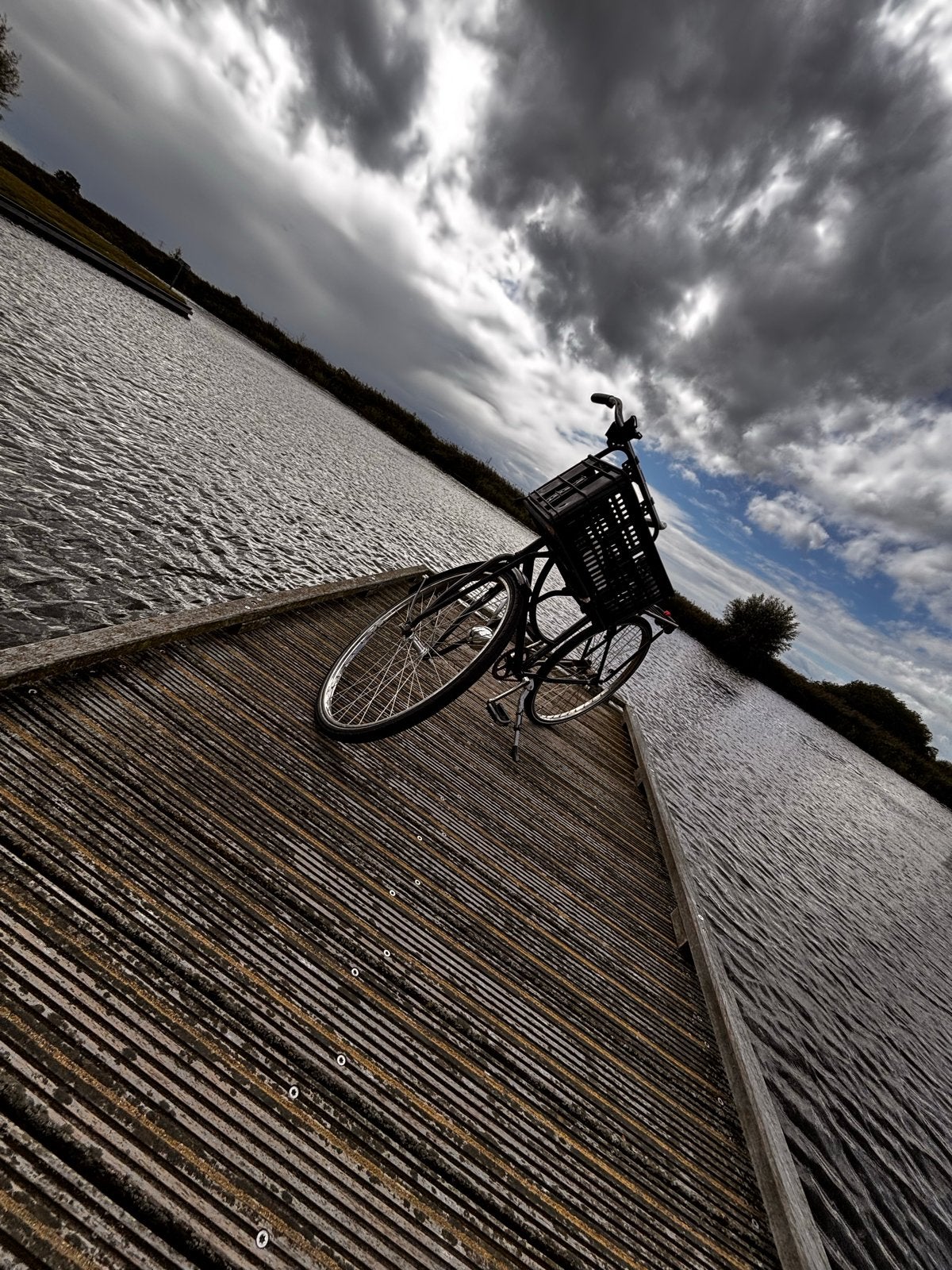 Zwarte stadsfiets ketting kapot, Fietsen en Brommers, Velgrem, Versnellingen, Ophalen, Overige merken