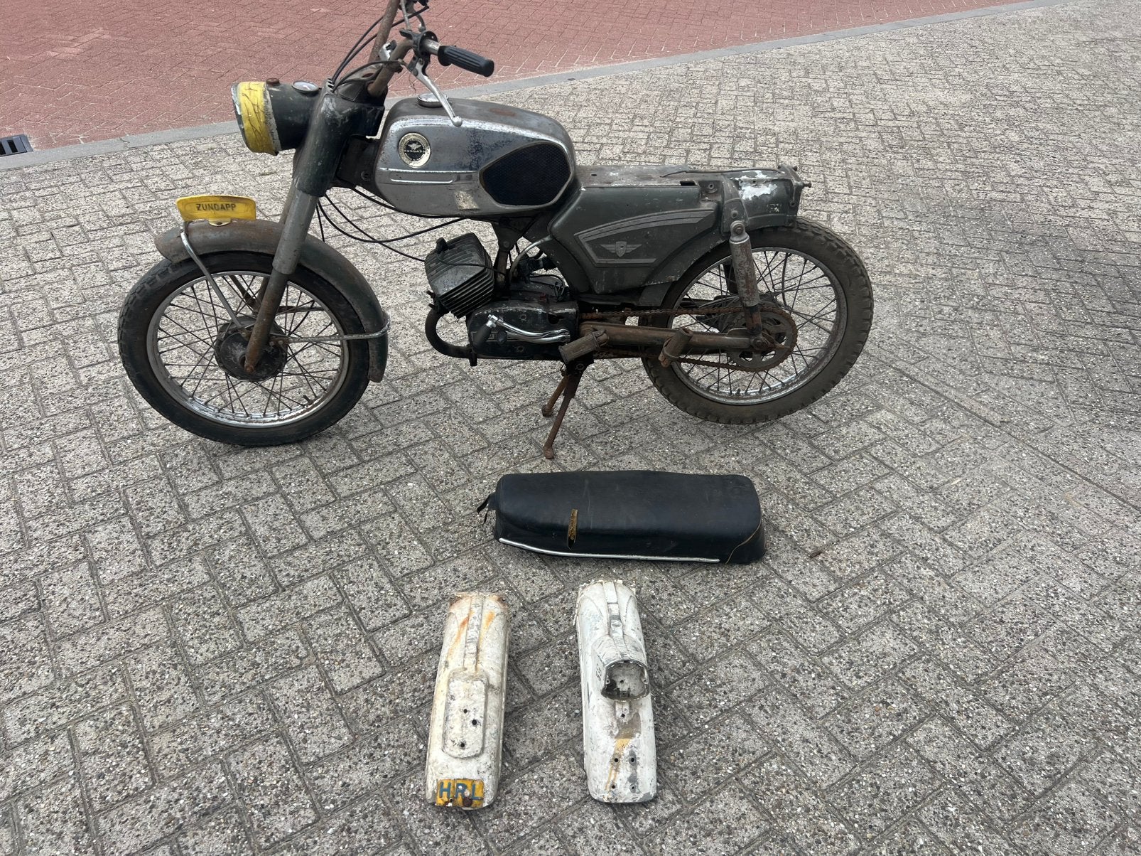 Zundapp 517 project, Ophalen, Gebruikt, Maximaal 45 km/u, 49 cc
