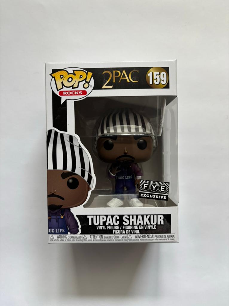 Funko Pop Tupac Shakur 159 FYE editie, Ophalen of Verzenden, Zo goed als nieuw, Sport