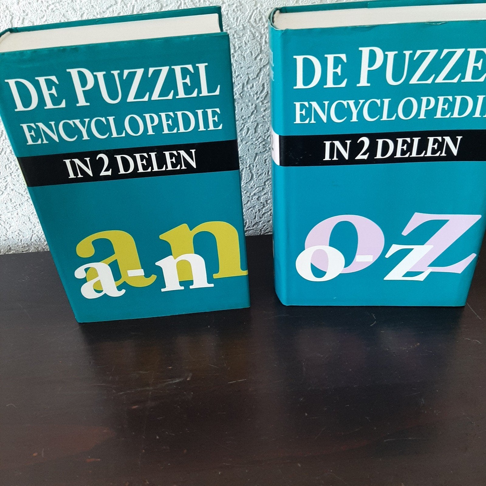 De Puzzel Encyclopedie in 2 delen (A-N en O-Z), Boeken, Ophalen of Verzenden, Zo goed als nieuw, Algemeen, Complete serie