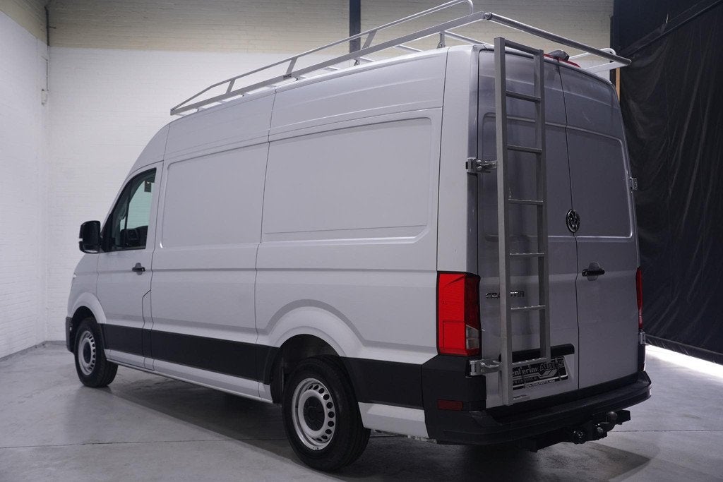 Volkswagen Crafter 2.0 TDI 177 pk DSG Aut. L3H3 Navi, Camera, Auto's, Bestelauto's, Stof, Gebruikt, 4 cilinders, Volkswagen