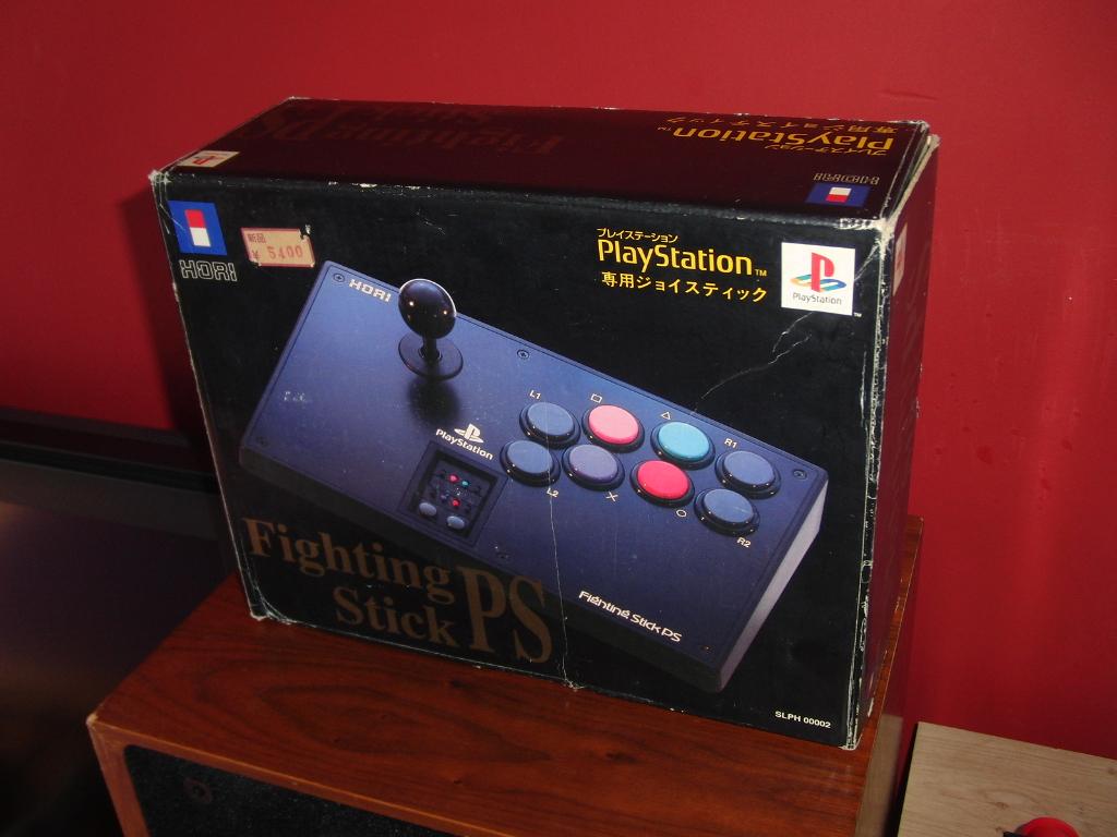 PlayStation 1 Hori Fighting Stick, Ophalen of Verzenden, Gebruikt, Controller, PlayStation 1