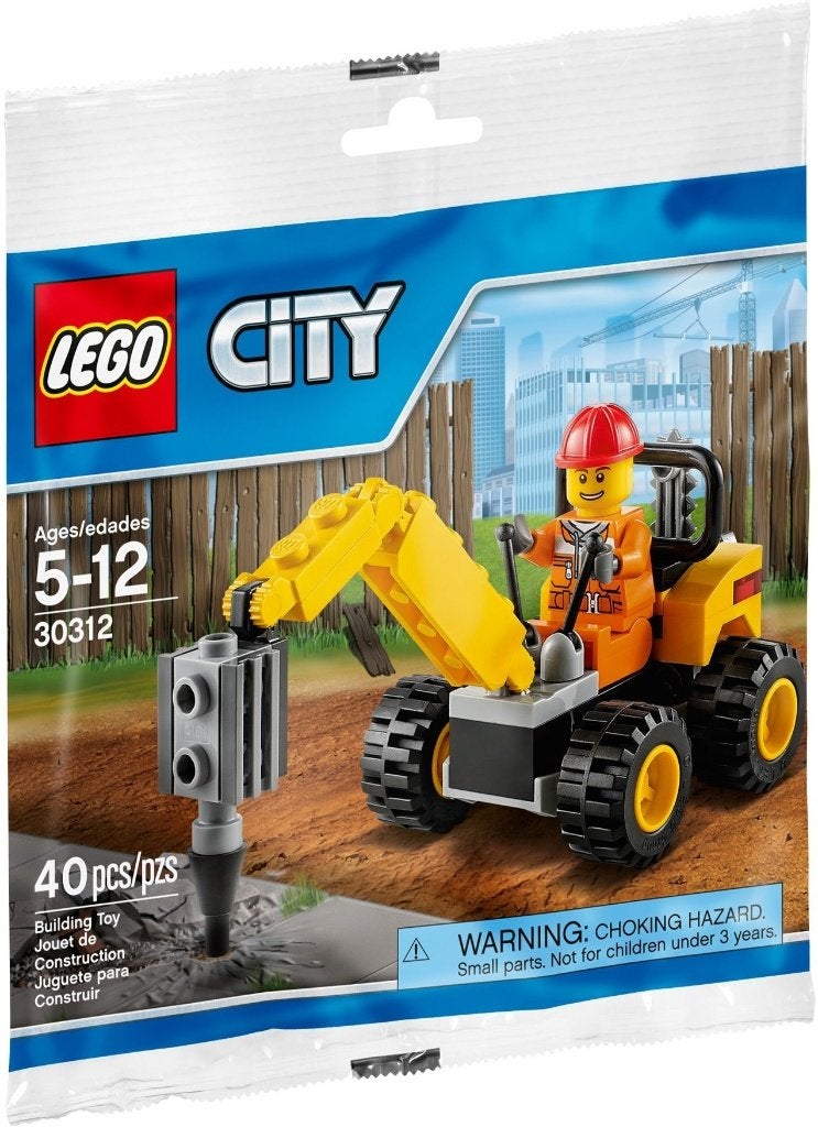 30312 - City: Demolition Driller, Hello@support.lego.com, Lego, Nieuw, Ophalen of Verzenden
