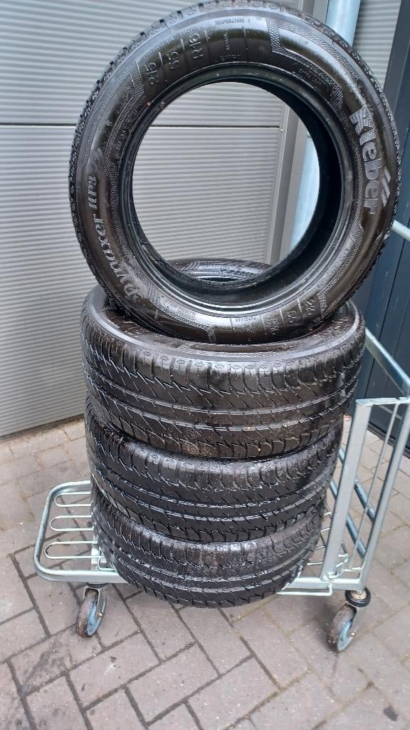 4 banden 215 55 16 97V kleber dynaxer hp3 2x5.5 2x 5 mm, Auto-onderdelen, Banden en Velgen, Ophalen, 16 inch, Band(en), Personenwagen