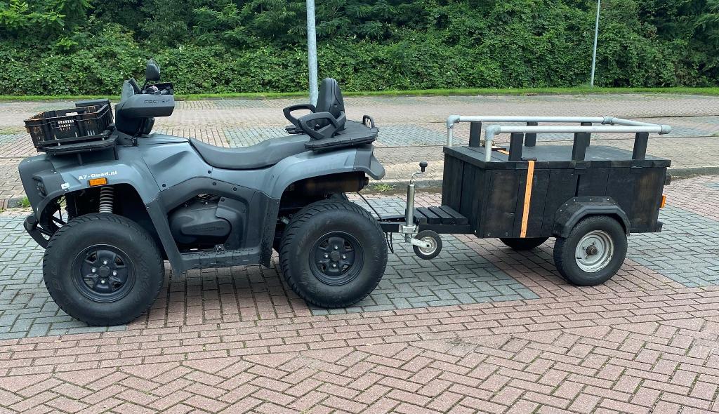 Quad met kenteken 500cc, 496 cc, 1 cilinder, 12 t/m 35 kW