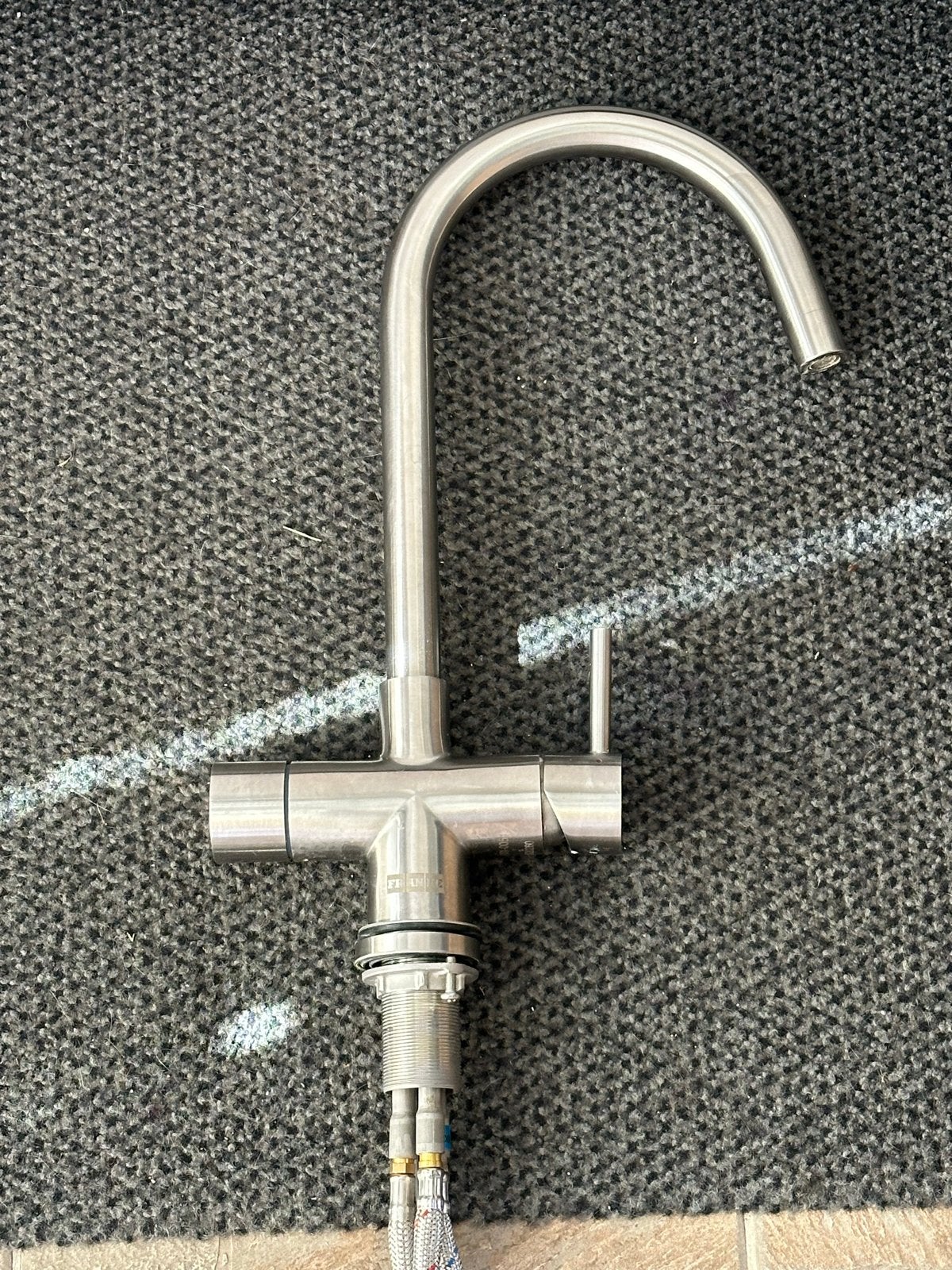 Franke Helix Touch kraan - Geschikt voor diverse systemen, Overige typen, Zilver, Ophalen of Verzenden, Zo goed als nieuw