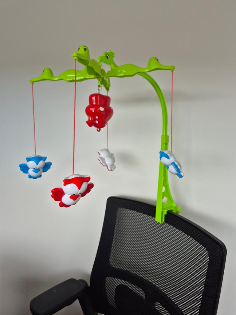 Box mobiel baby, Ophalen of Verzenden, Zo goed als nieuw, Mobiel, Met geluid