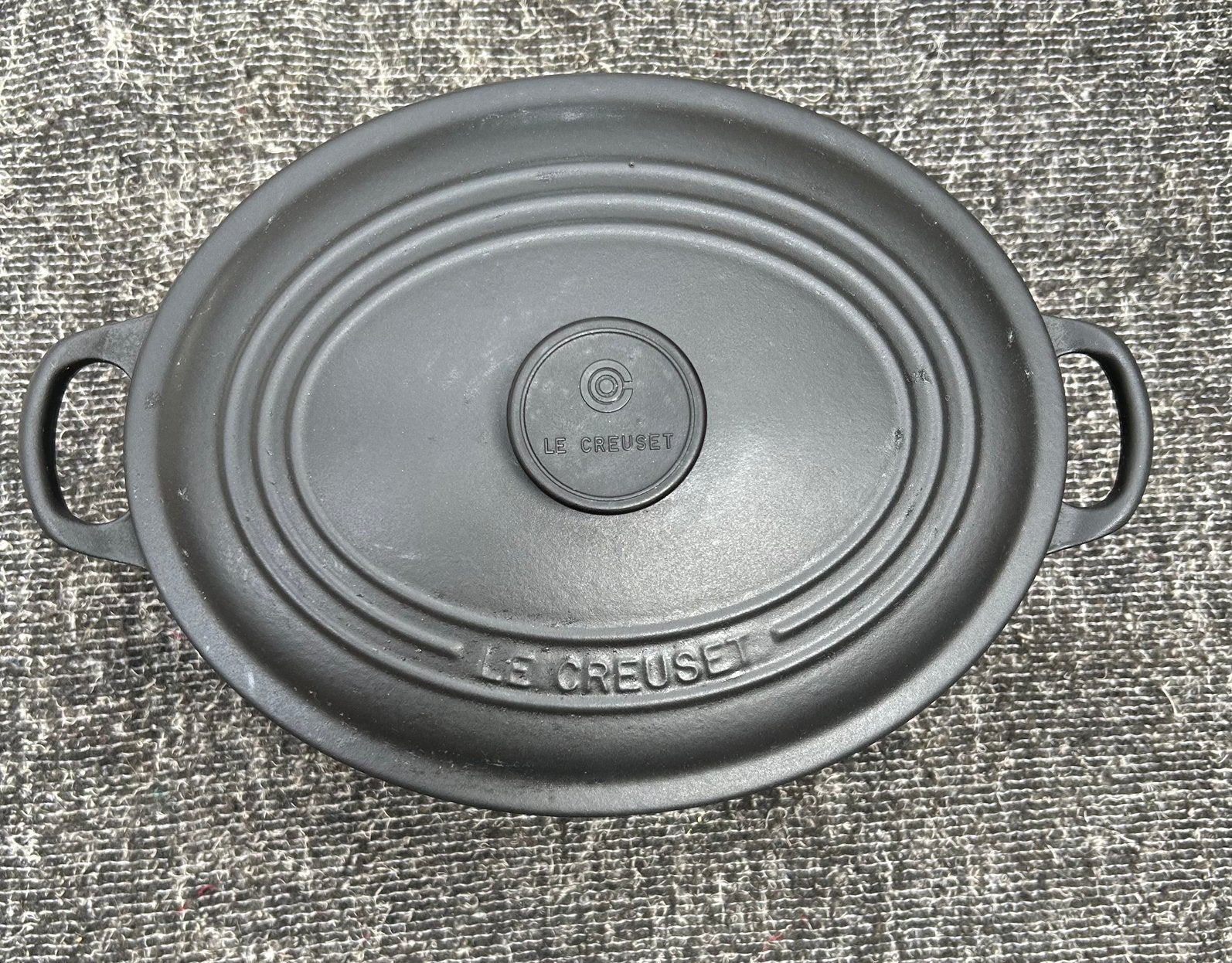 Le Creuset braadpan, Huis en Inrichting, Keuken | Potten en Pannen, Ophalen of Verzenden, Zo goed als nieuw, Gietijzer, Koekenpan of Braadpan