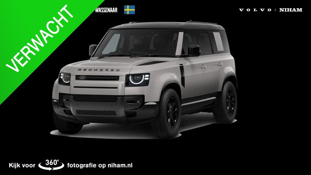 Land Rover Defender 110 2.0 P300e 110 X-Dynamic SE BORASCO-G, Automaat, 12 maanden, Automatische klimaatregeling, Gebruikt