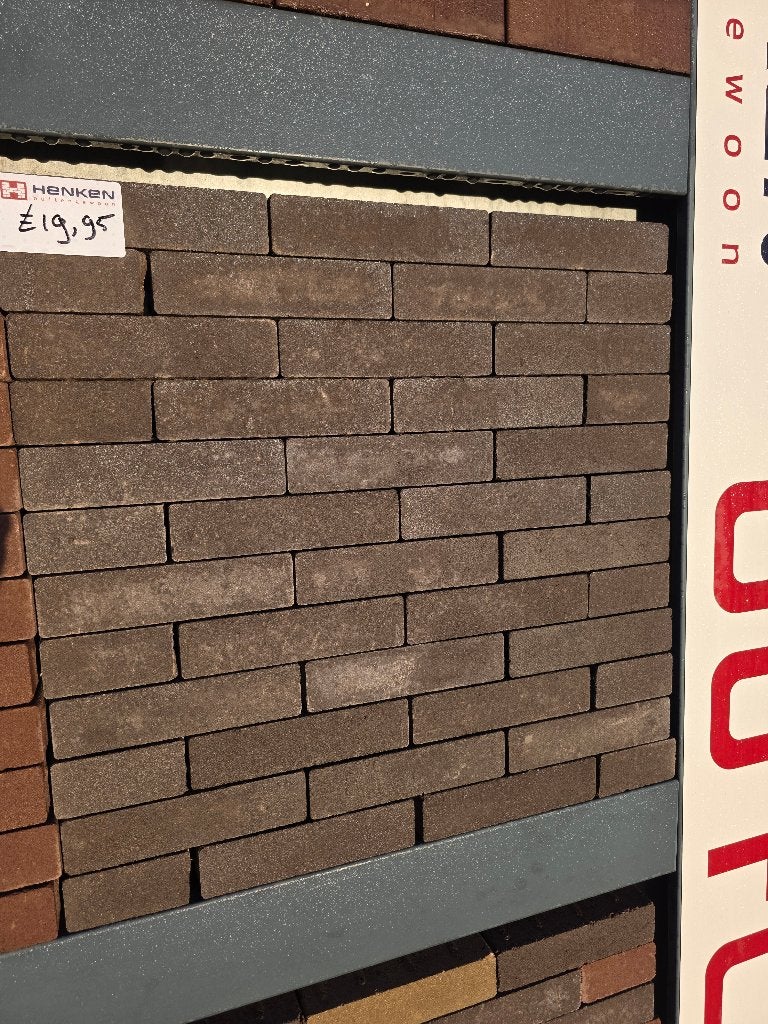 Betonklinkers waalformaat heidepaars – á 300 m² partij, Tuin en Terras, Klinkers, Nieuw, Ophalen of Verzenden, 10 m² of meer