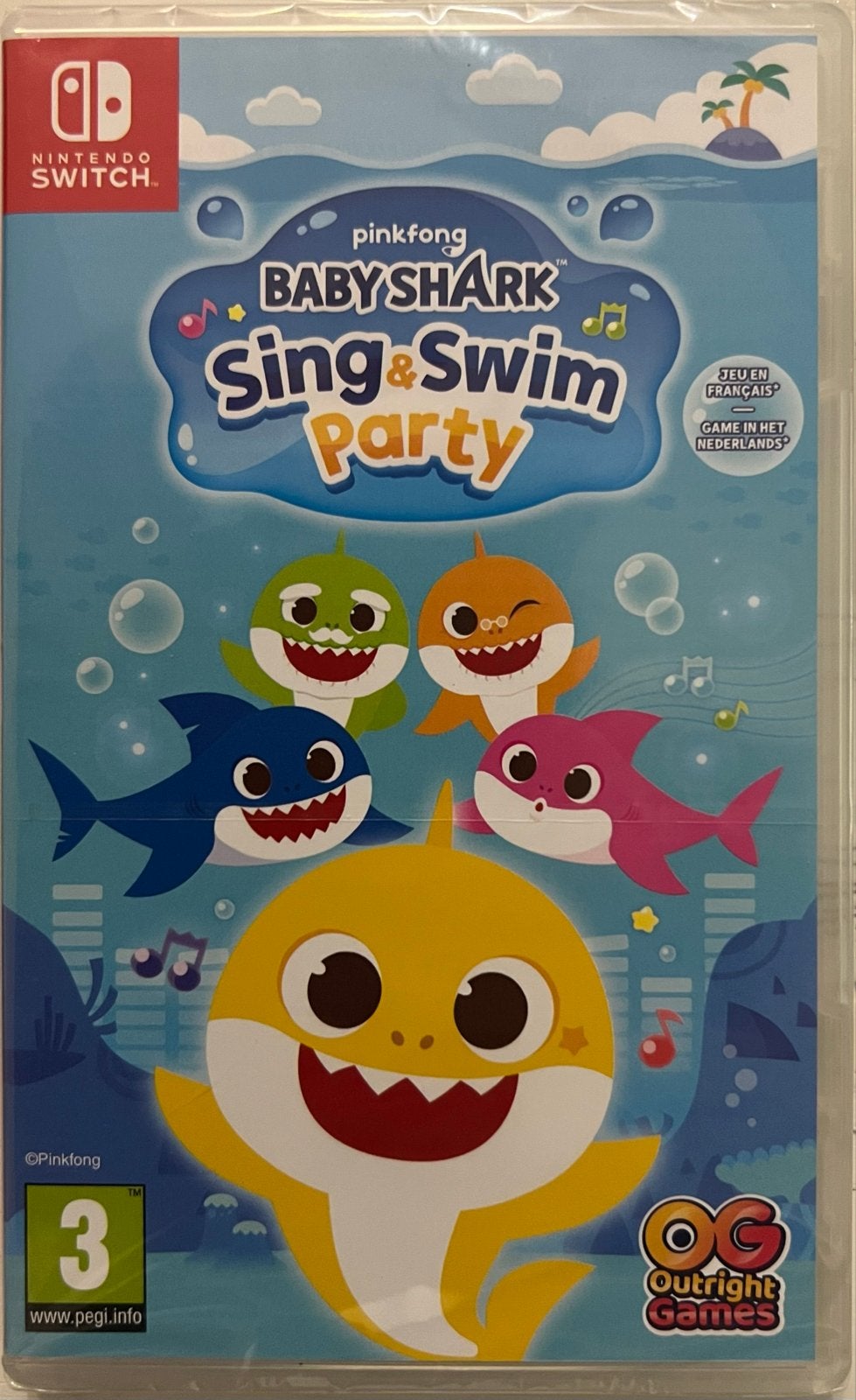 Baby Shark: Sing & Swim Party - Switch, nieuw verzegeld, Muziek, Eén computer, Ophalen of Verzenden, Zo goed als nieuw