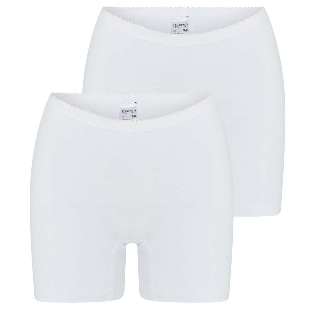 Beeren dames boxershort softly Mt/mXXL wit 3x een 2pack Nw, Beeren Bodywear, Wit, Ophalen of Verzenden, Nvt