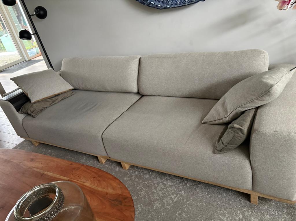 3,5 zits  bank scandinavisch/japandistiijl, Huis en Inrichting, 250 tot 300 cm, Scandinavisch., Driepersoons, 75 tot 100 cm