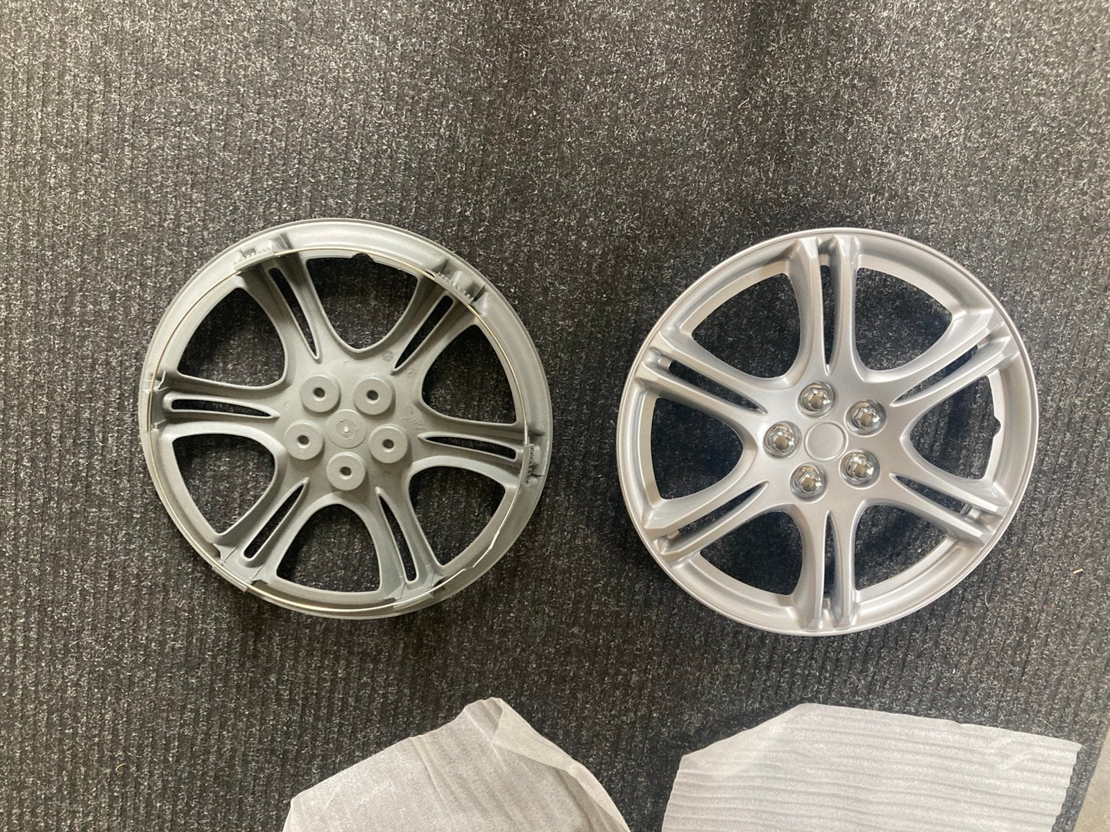 2 st wieldoppen 16 inch, Caravans en Kamperen, Ophalen, Nieuw