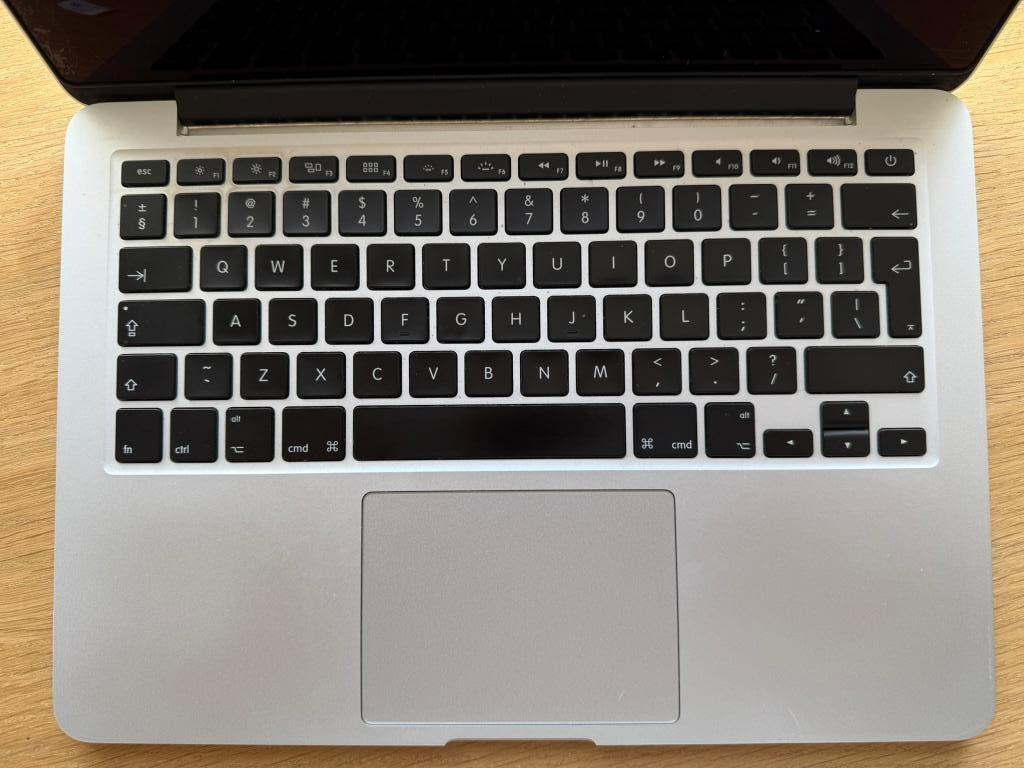 MacBook Pro 13-inch Retina early 2015 — 256GB SSD, 343 cycli, Gebruikt, 256 GB, 2 tot 3 Ghz, 8 GB