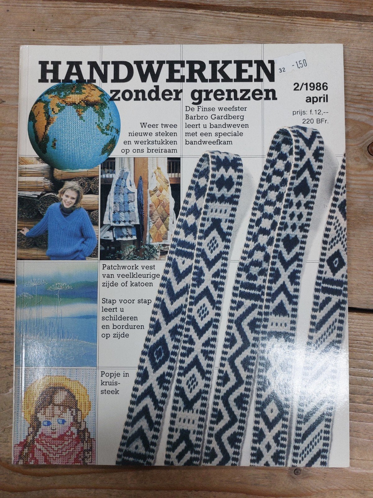 Handwerken zonder Grenzen 2/1986, Verzenden, Gebruikt, Breien, Patroon of Boek