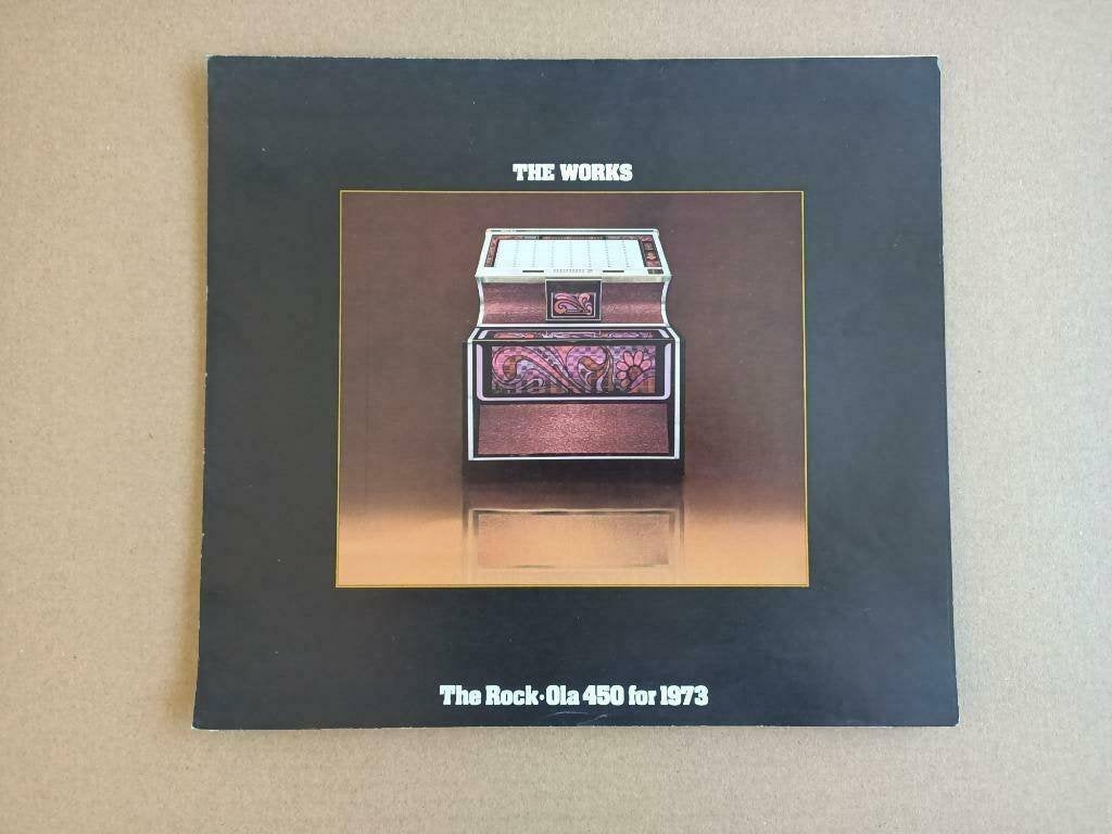 Folder: Rock-ola 450 (1973) jukebox, Verzenden, Gebruikt, 1950 tot 1960, Seeburg