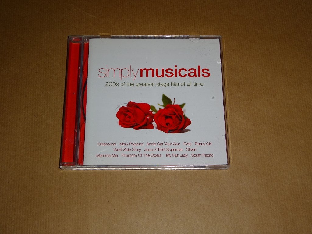 2 CD Simply Musicals, Ophalen of Verzenden, Zo goed als nieuw