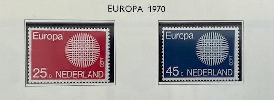 1970 Postfris 2x Europa – Gevlochten Zon NVPH 971#972 , Ophalen of Verzenden, Na 1940, Postfris