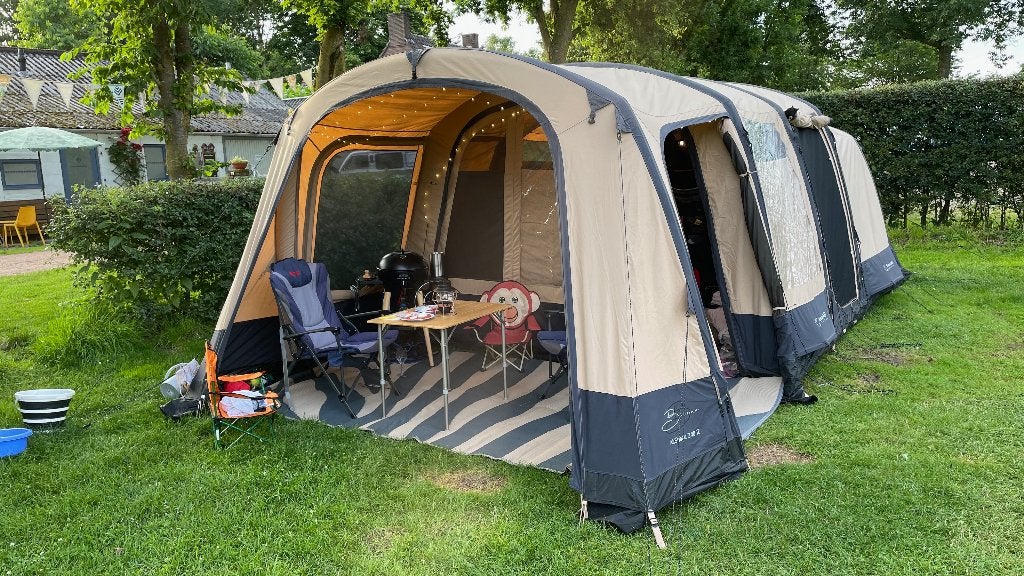 Bardani AirSpace 340 TC opblaasbare familietent –  compleet, Ophalen, Gebruikt, Tot en met 4