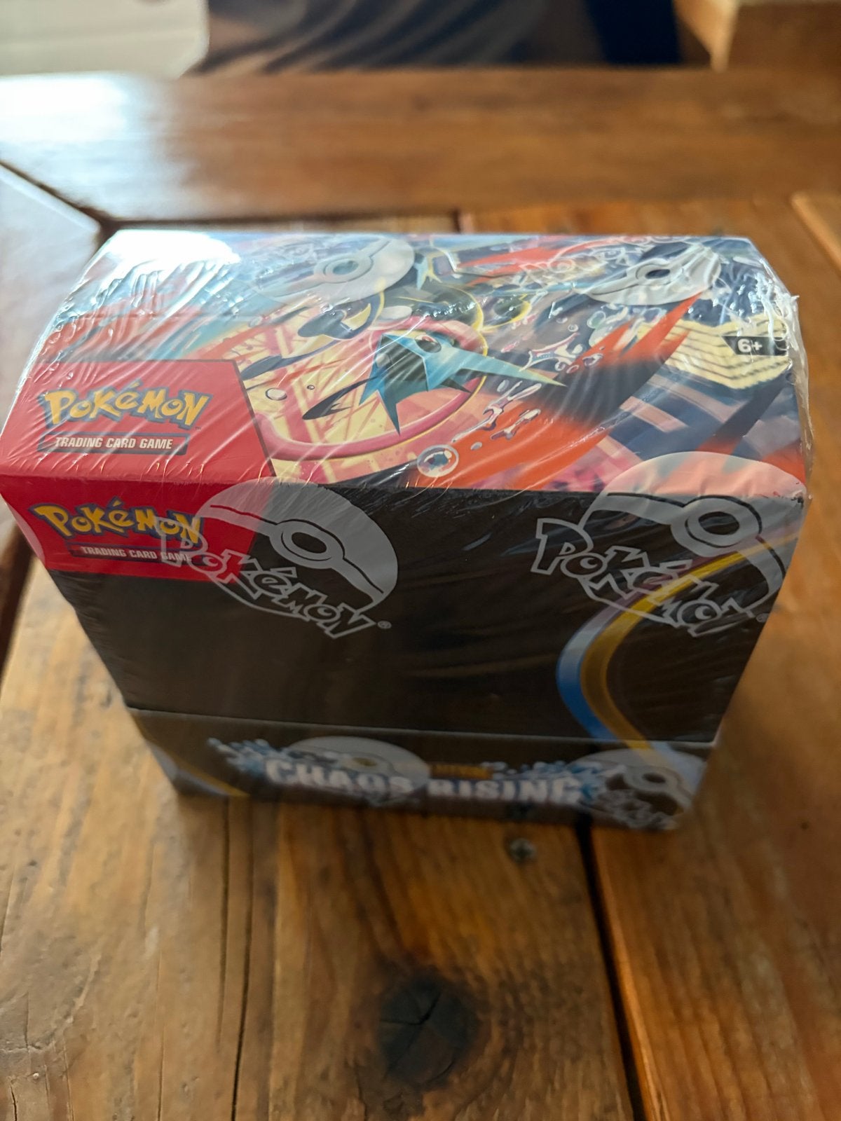 Pokémon Mega Evolution Chaos Rising Boosterbox, Hobby en Vrije tijd, Verzamelkaartspellen | Pokémon, Ophalen, Nieuw, Boosterbox
