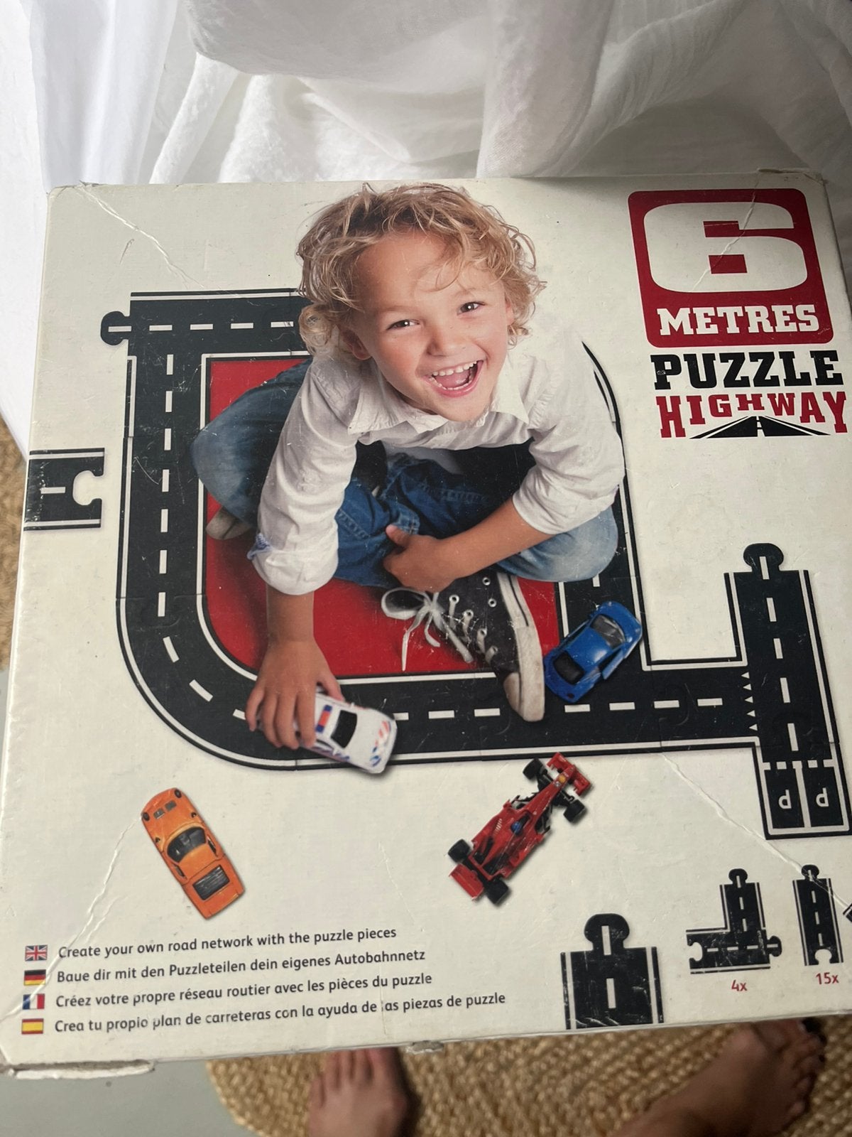 Racebaanpuzzel, Ophalen of Verzenden, Zo goed als nieuw, Elektrisch, Overige merken
