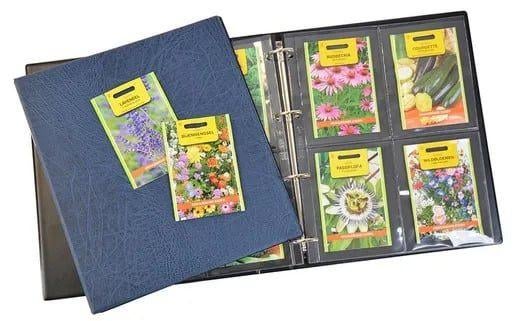 Hartberger Moestuinalbum voor opberging zaadjes, Ophalen of Verzenden, Verzamelmap
