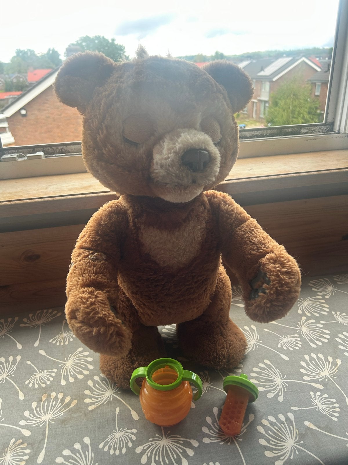 FurReal Friends Cubby de nieuwsgierige beer, Kinderen en Baby's, Ophalen, Overige merken, Beer, Zo goed als nieuw